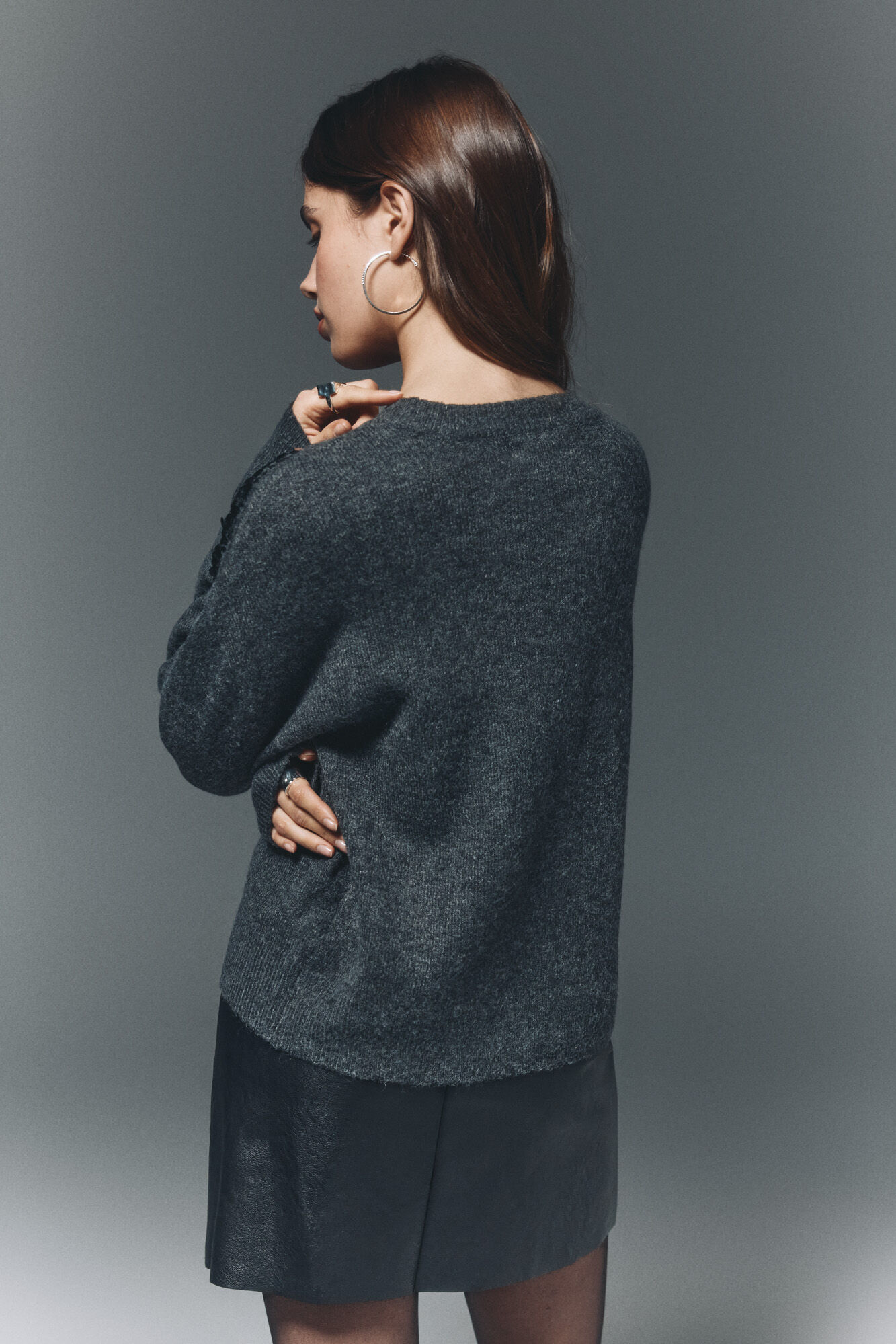 High Spirits Pizarra de jersey negro