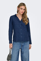 Only Camisa denim marino