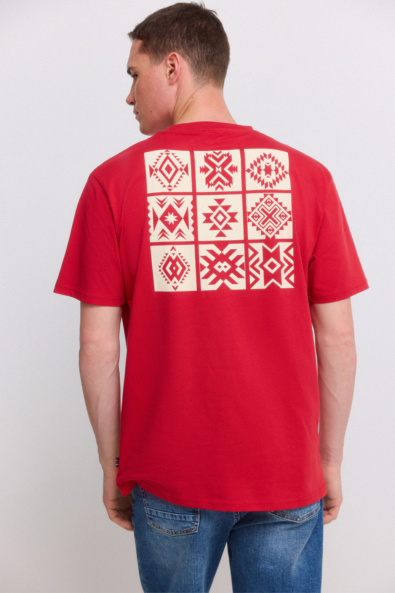 Springfield Playera ethnic red