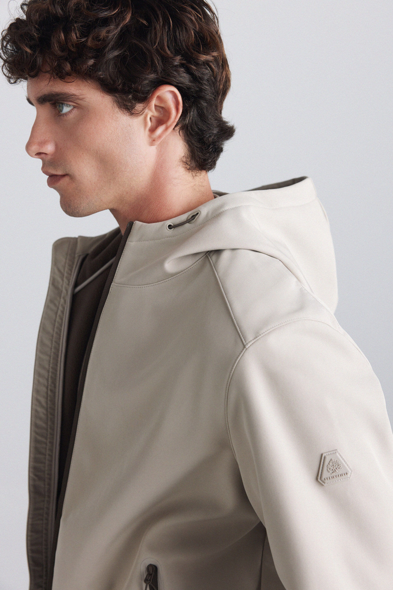 Springfield Chamarra softshell con capucha