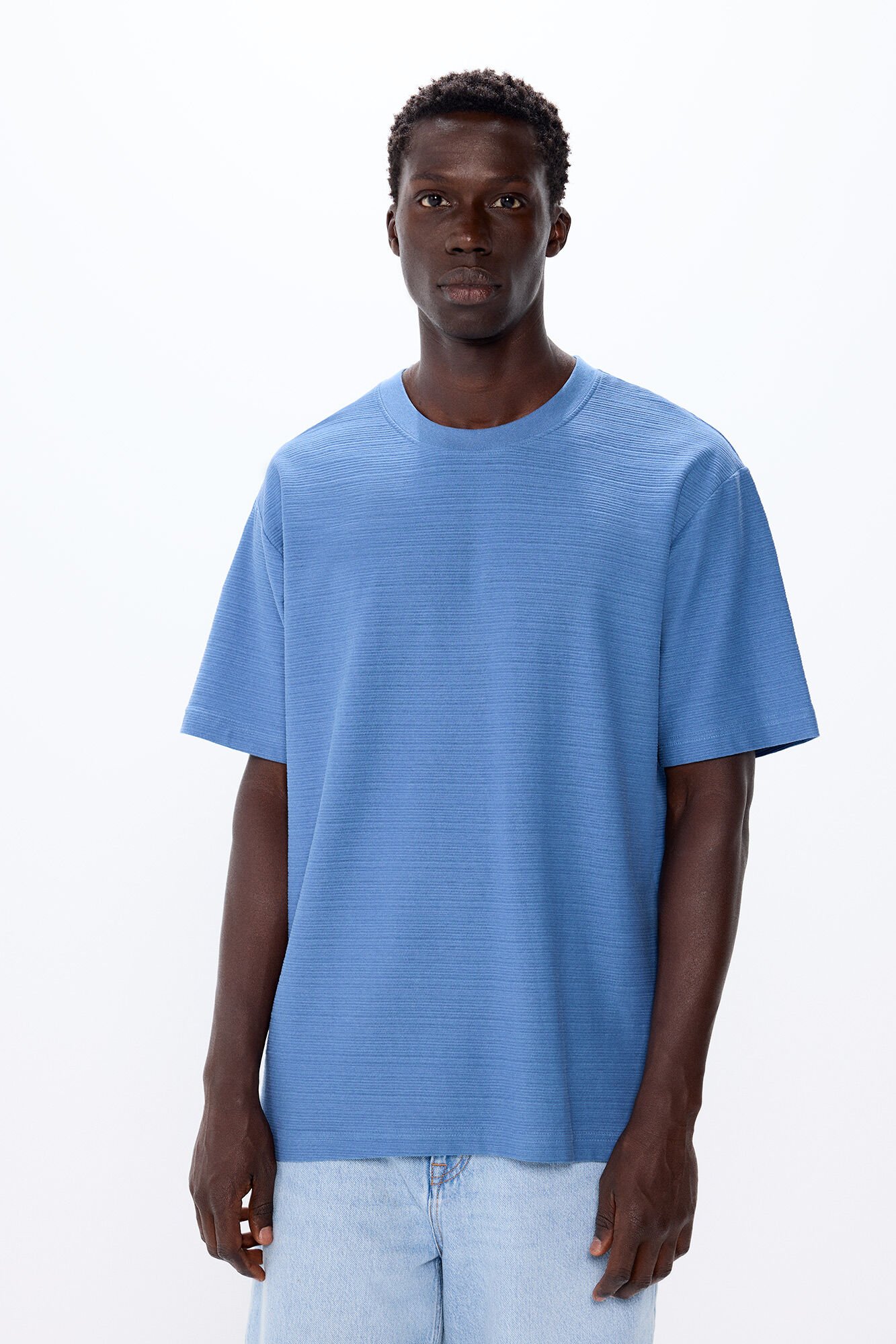 Playera estructura rayada Playeras de hombre Springfield MX