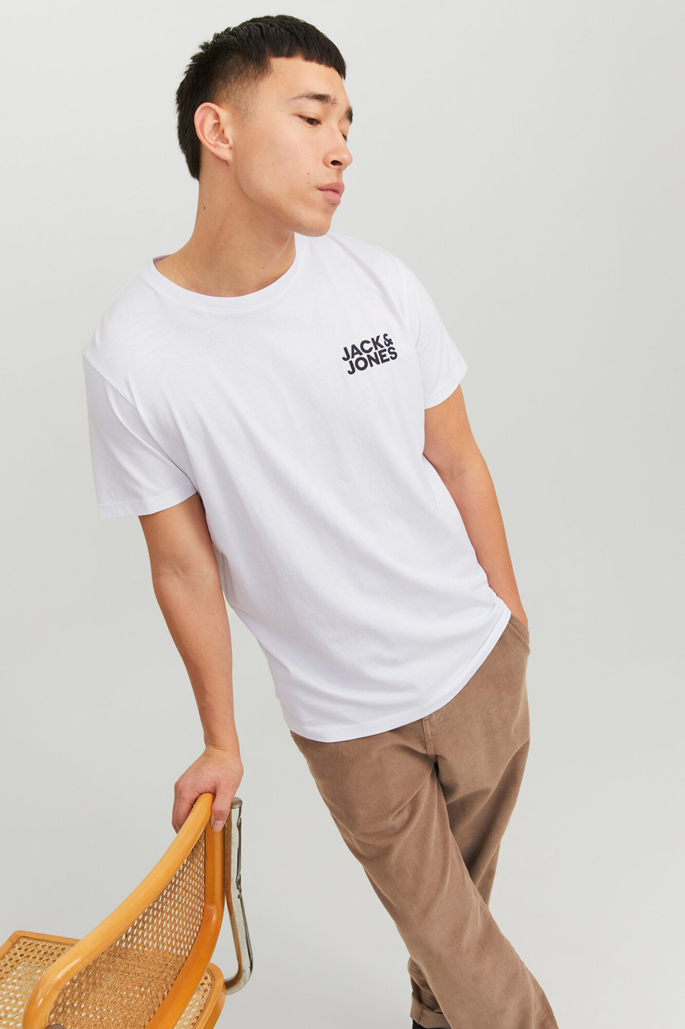 Jack & Jones Playera slim de manga corta