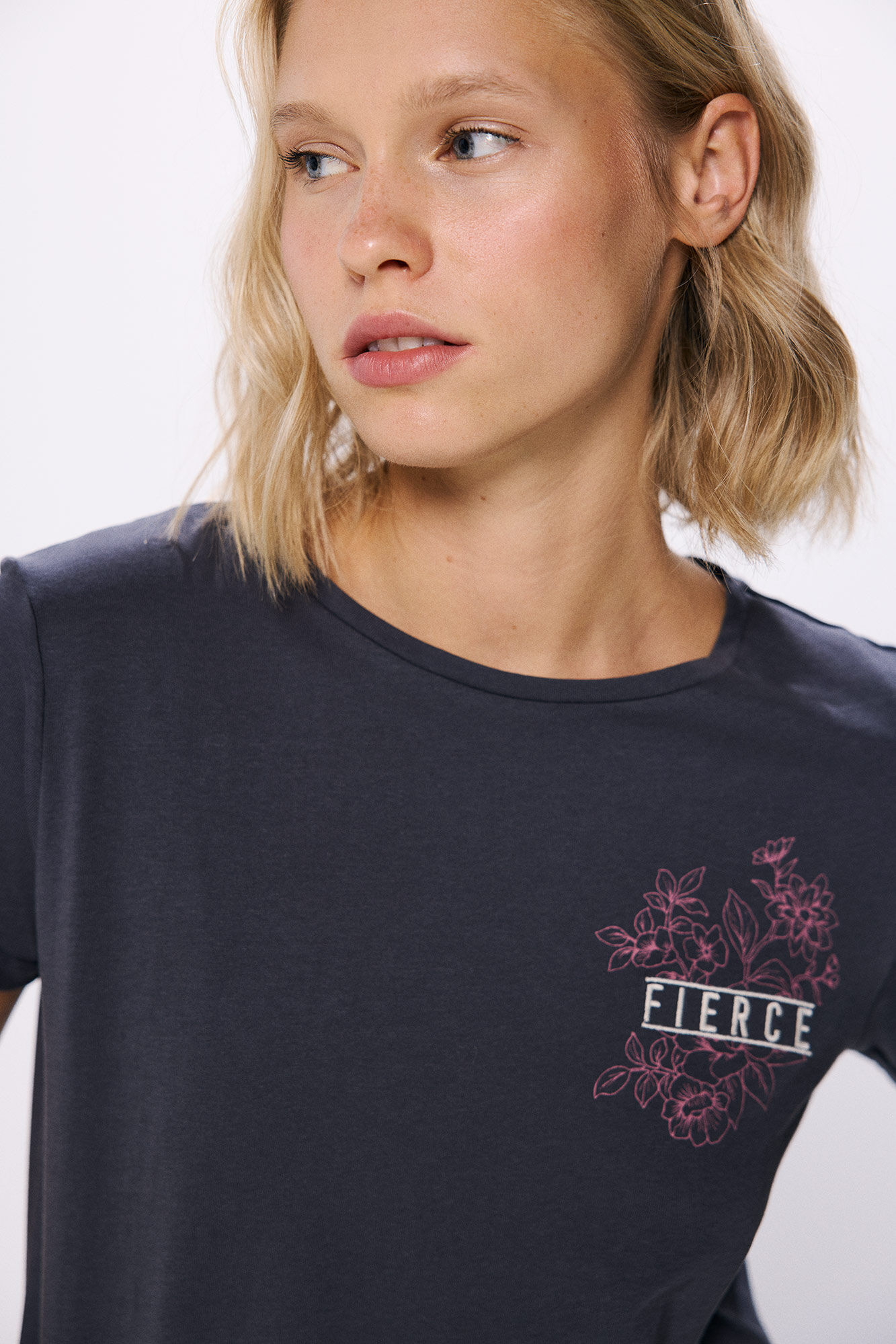 Springfield Playera gr&aacute;fica amarillo