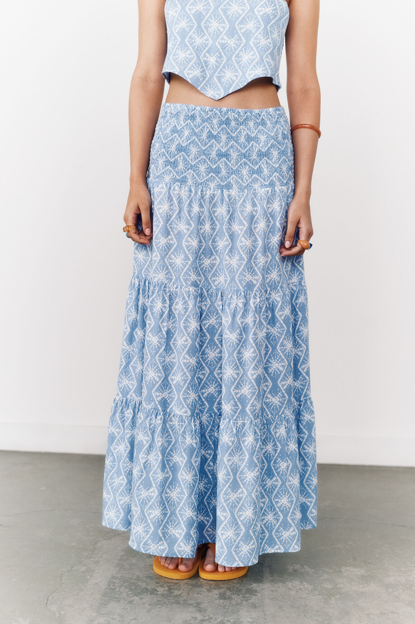 High Spirits Sky skirt azul indigo