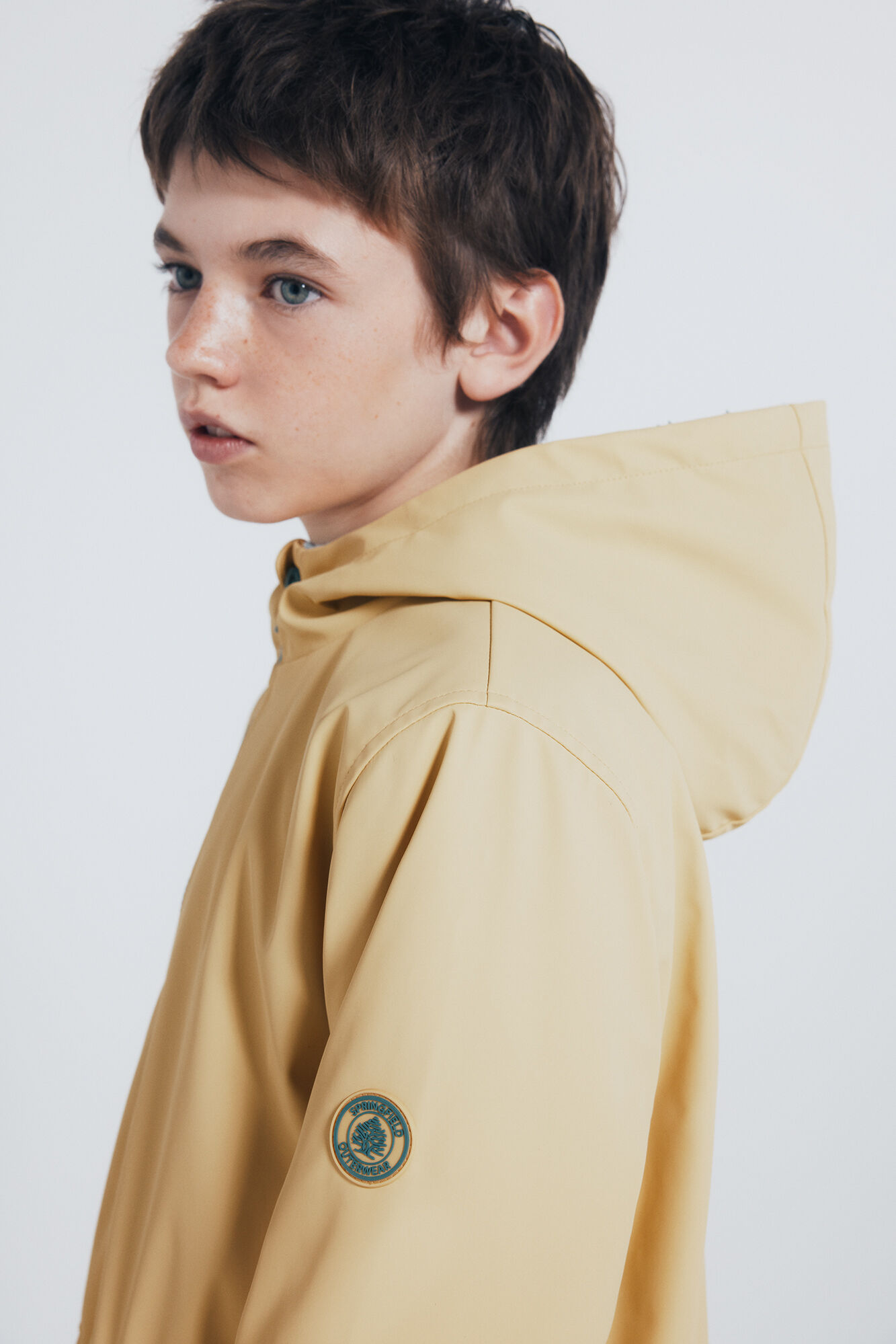 Springfield Kids Parka amarillo pastel ni&ntilde;o