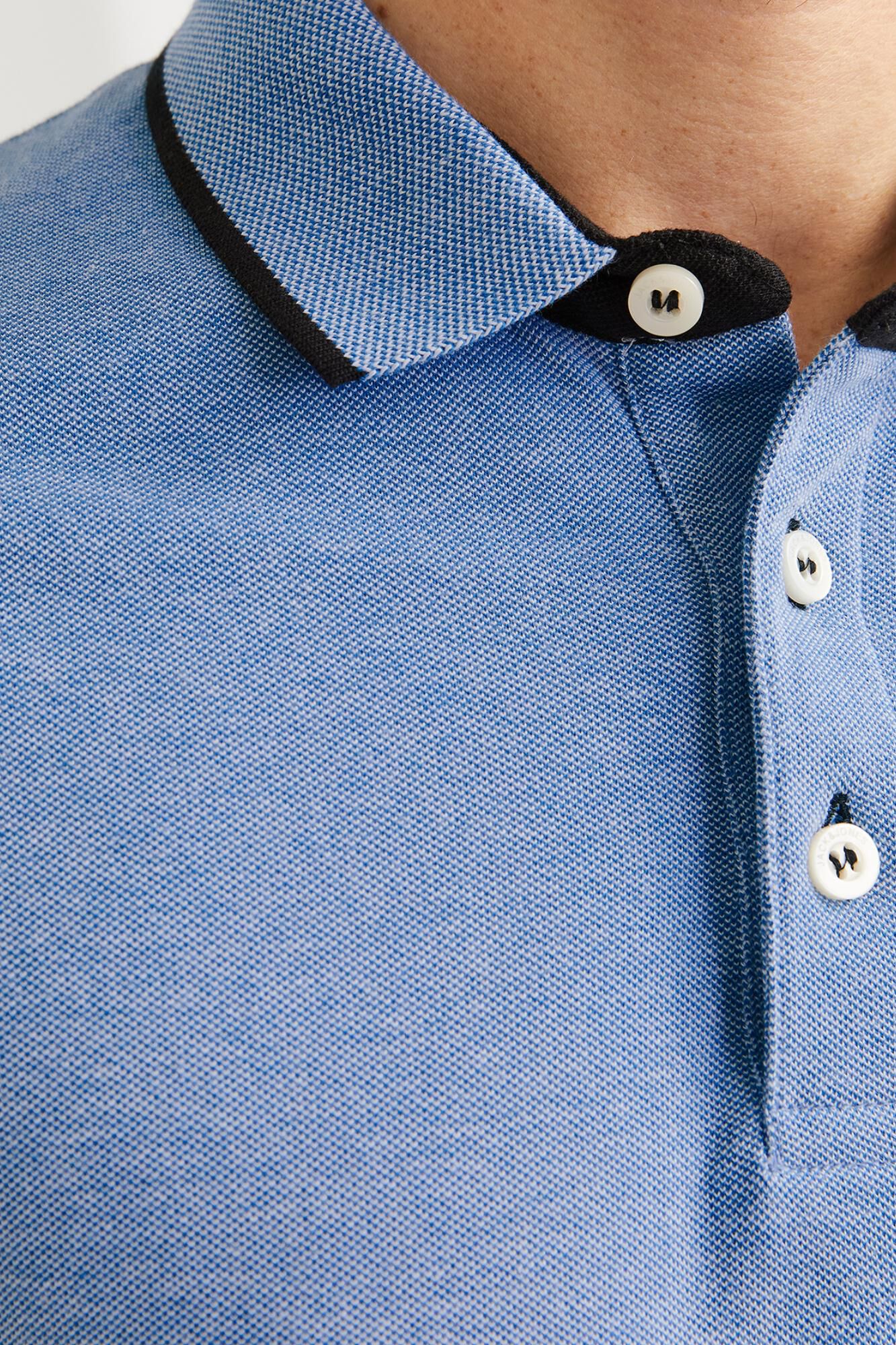 Jack & Jones Polo slim fit azul