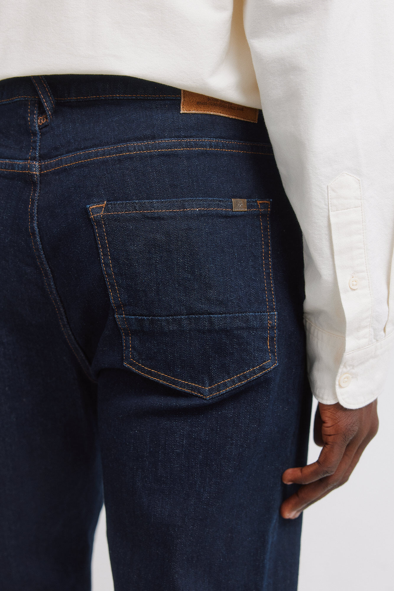 Springfield Jeans desencolado slim fit marino