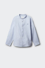 Springfield Kids Camisa trevi cuello mao ni&ntilde;o azul