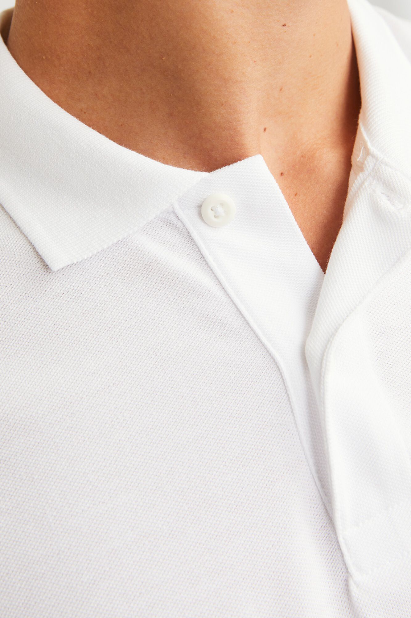 Jack & Jones Polo slim fit liso natural