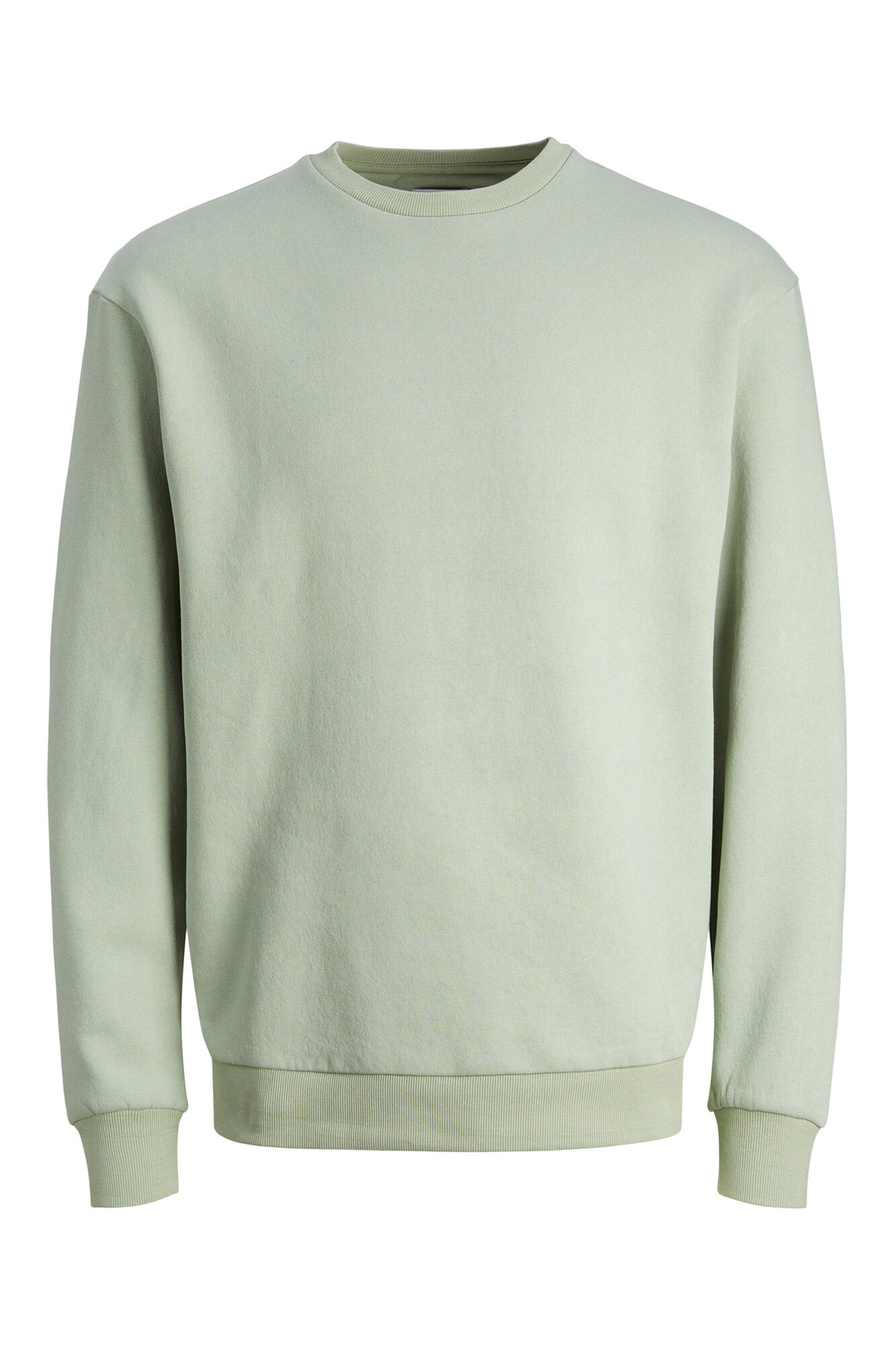 Jack & Jones Sudadera b&aacute;sica de cuello redondo verde