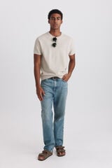 Springfield Playera de tejido de punto beige