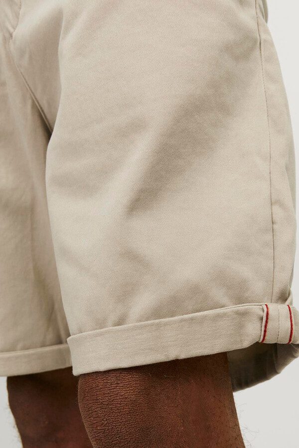 Jack & Jones Bermuda estilo chino regular fit gris