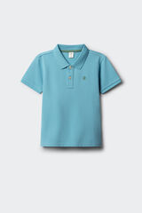 Springfield Kids Polo b&aacute;sico para ni&ntilde;o azul