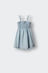 Springfield Kids Vestido de lazos para ni&ntilde;a azul