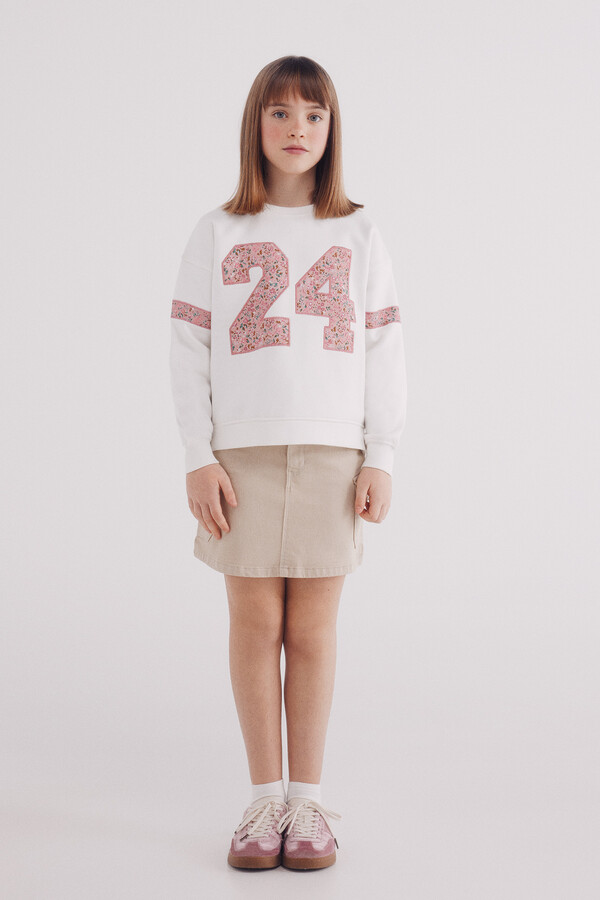 Springfield Kids Sudadera 24 niña natural