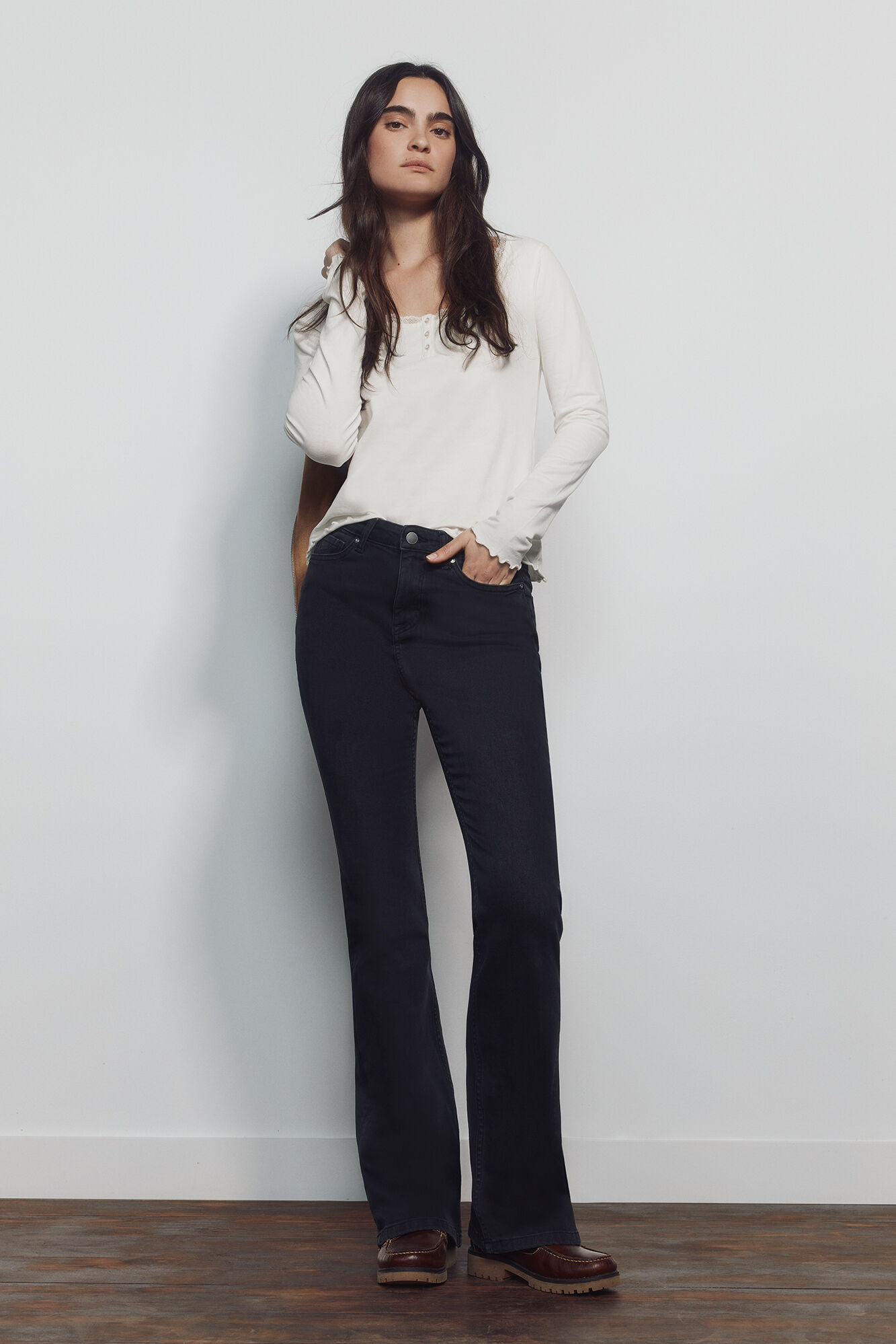 Springfield Jeans de corte bota