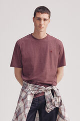 Springfield Playera microraya color púrpura