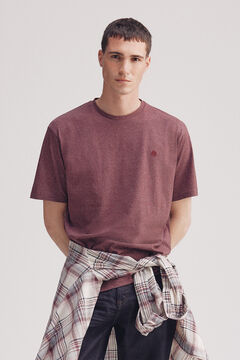 Springfield Playera microraya color púrpura
