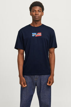Springfield Playera regular fit logo marino