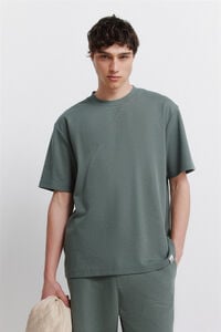 Springfield Playera de tela waffle