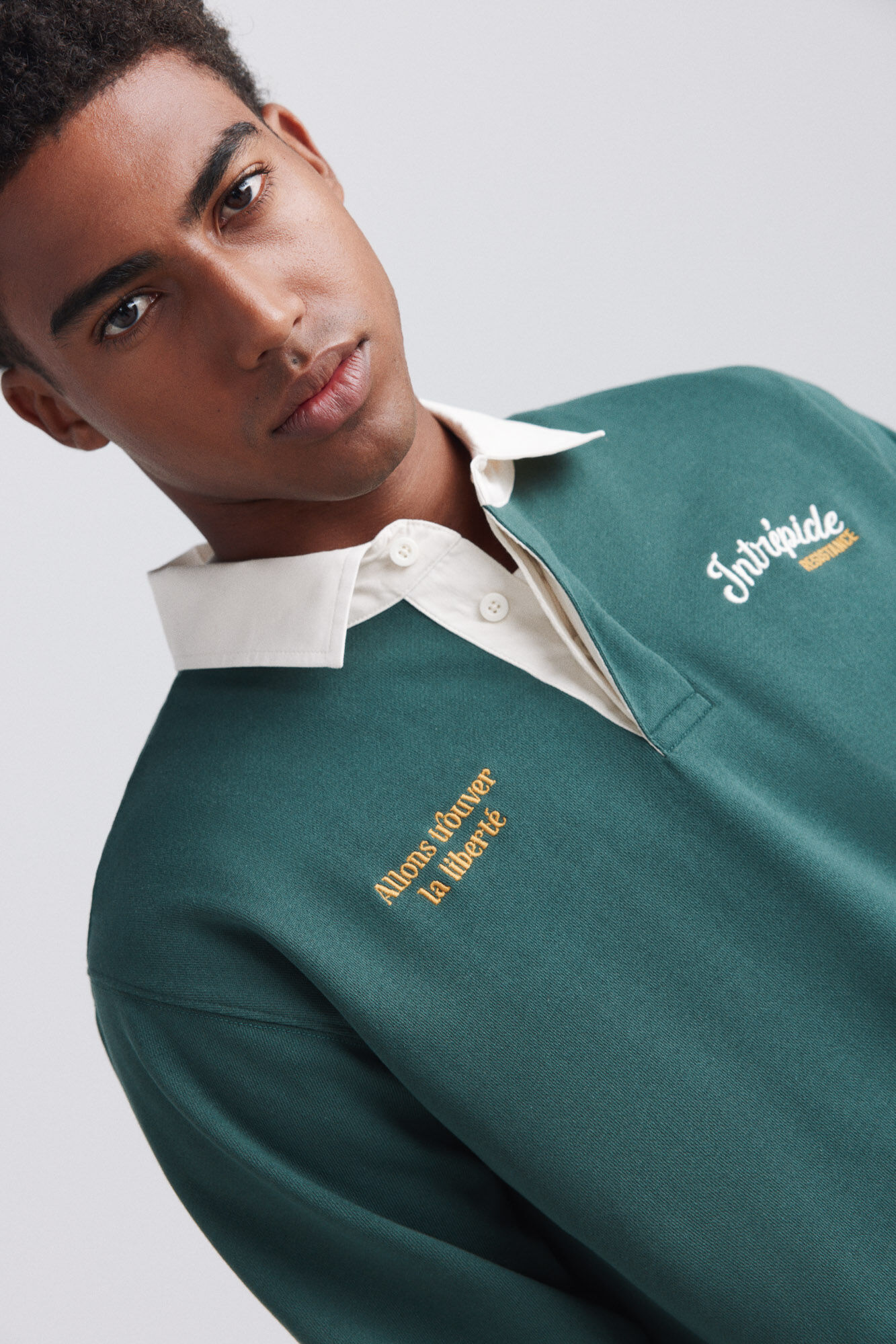 Springfield Sudadera rugby intrepide verde