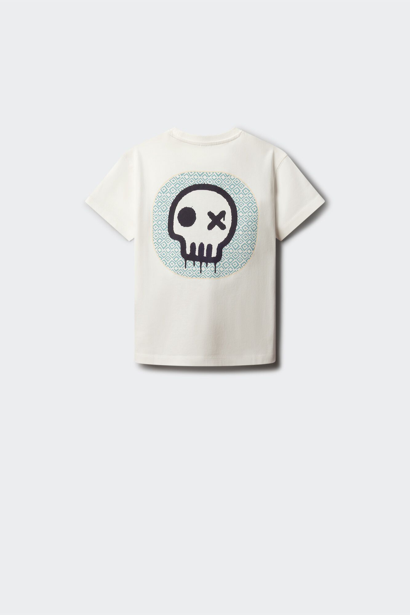 Springfield Kids Playera de manga corta de calavera para ni&ntilde;o