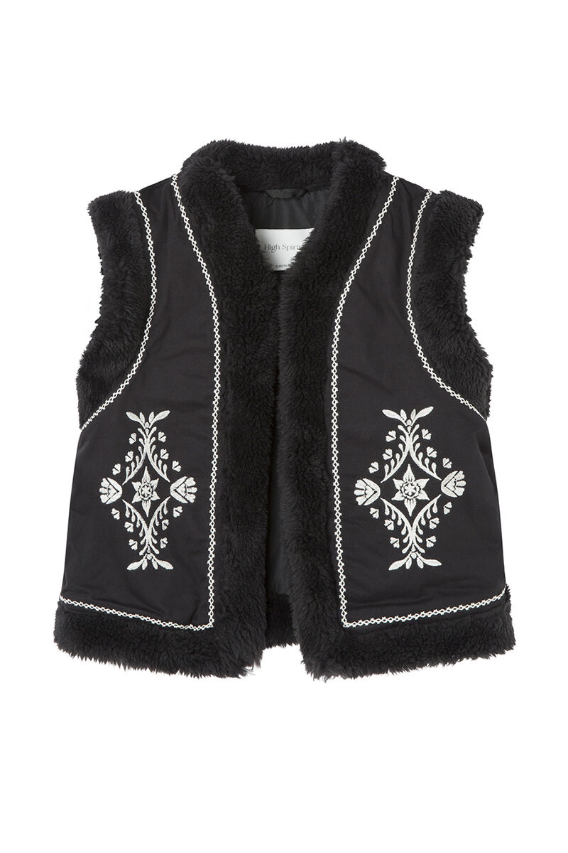 High Spirits Chaleco Grace negro
