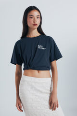 Springfield Playera gráfica espalda gris