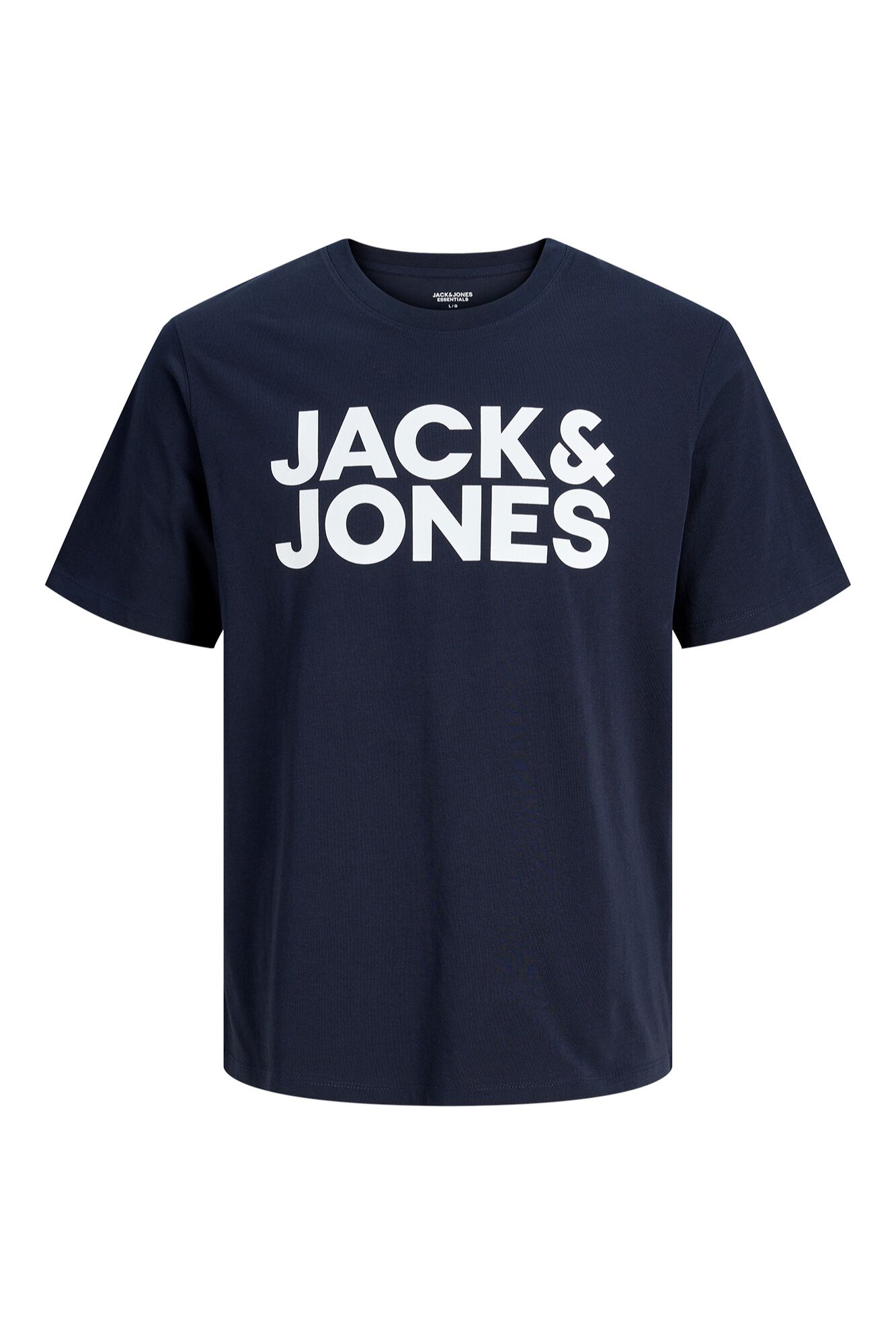 Jack & Jones Playera est&aacute;ndar fit marino