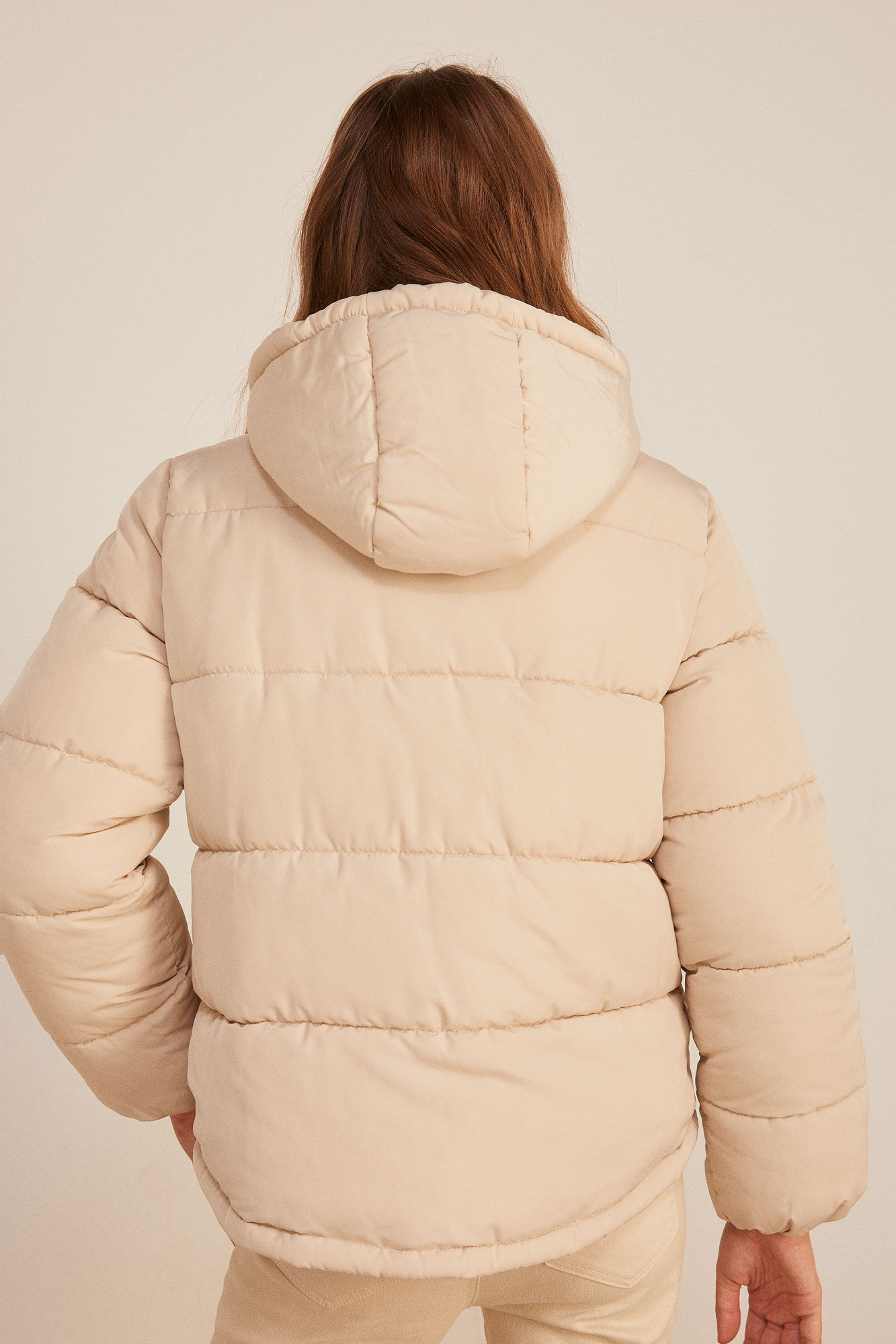 Springfield Chamarra Acolchada Poli&eacute;ster Reciclado caf&eacute;