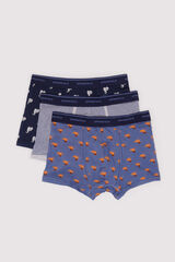 Springfield Pack 5 boxers estampados azul