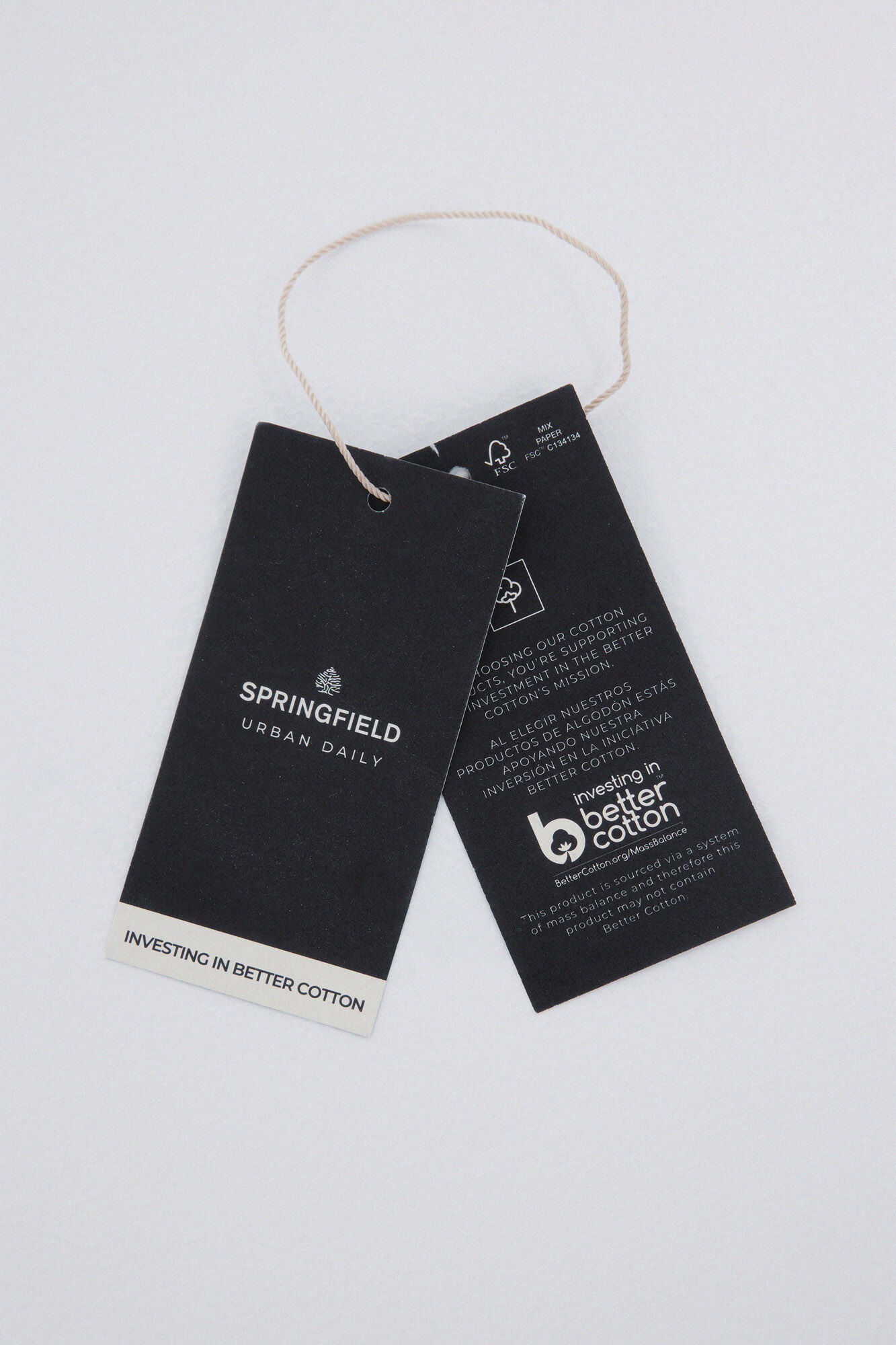 Springfield Playera de popel&iacute;n azul indigo