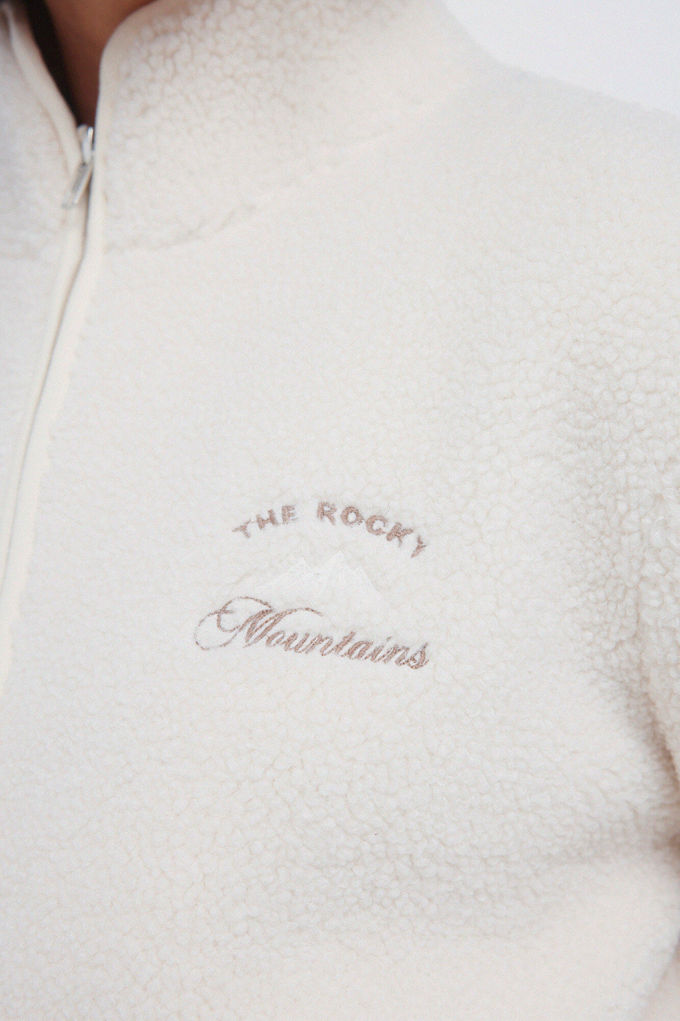 Springfield Forro polar de sudadera "Rocky Mountain" con cierre caf&eacute;