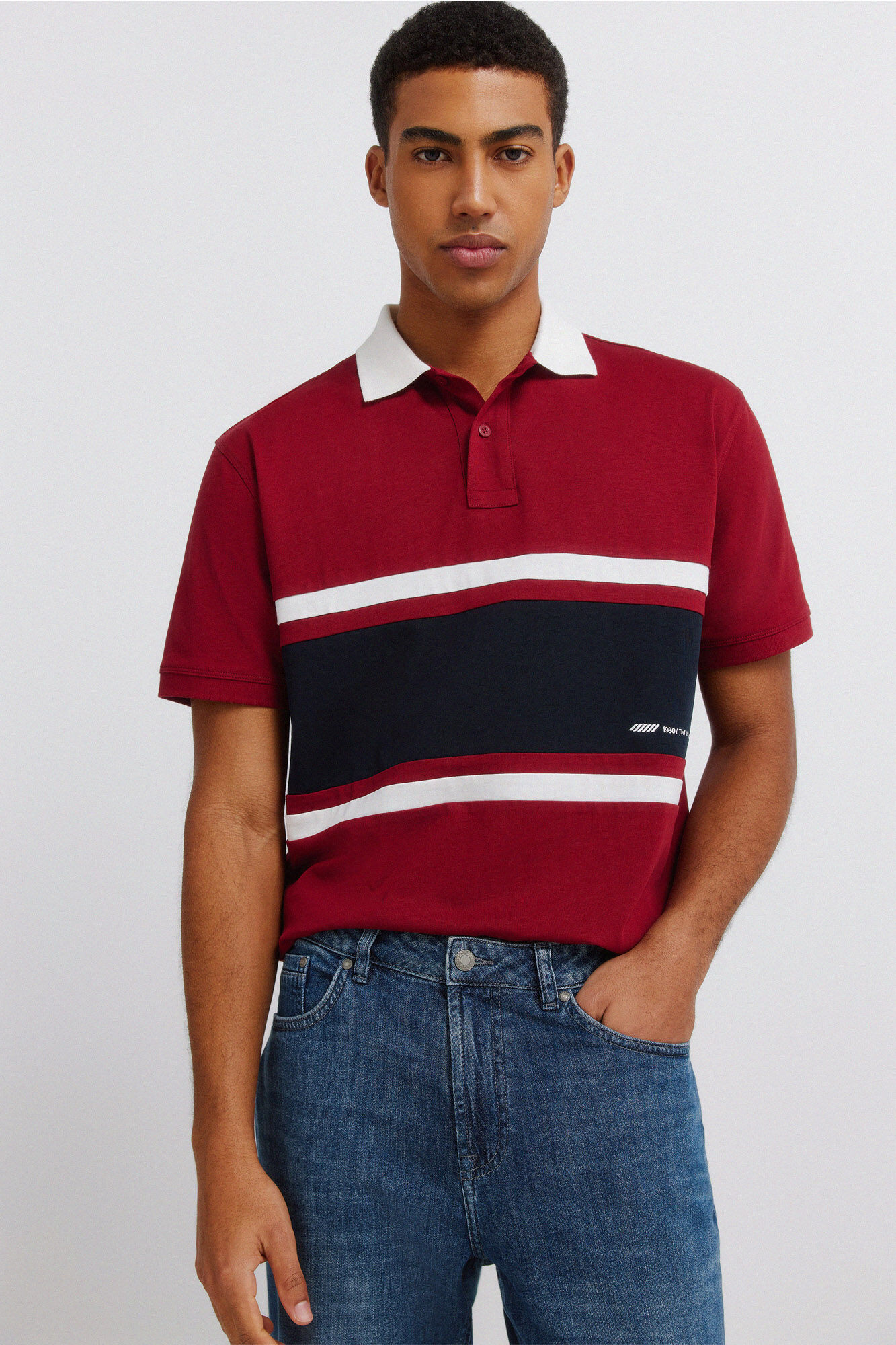 Springfield Jeans ultraligero lavado oscuro slim fit azul