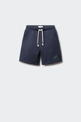 Springfield Kids Bermuda jogger b&aacute;sica ni&ntilde;o azul