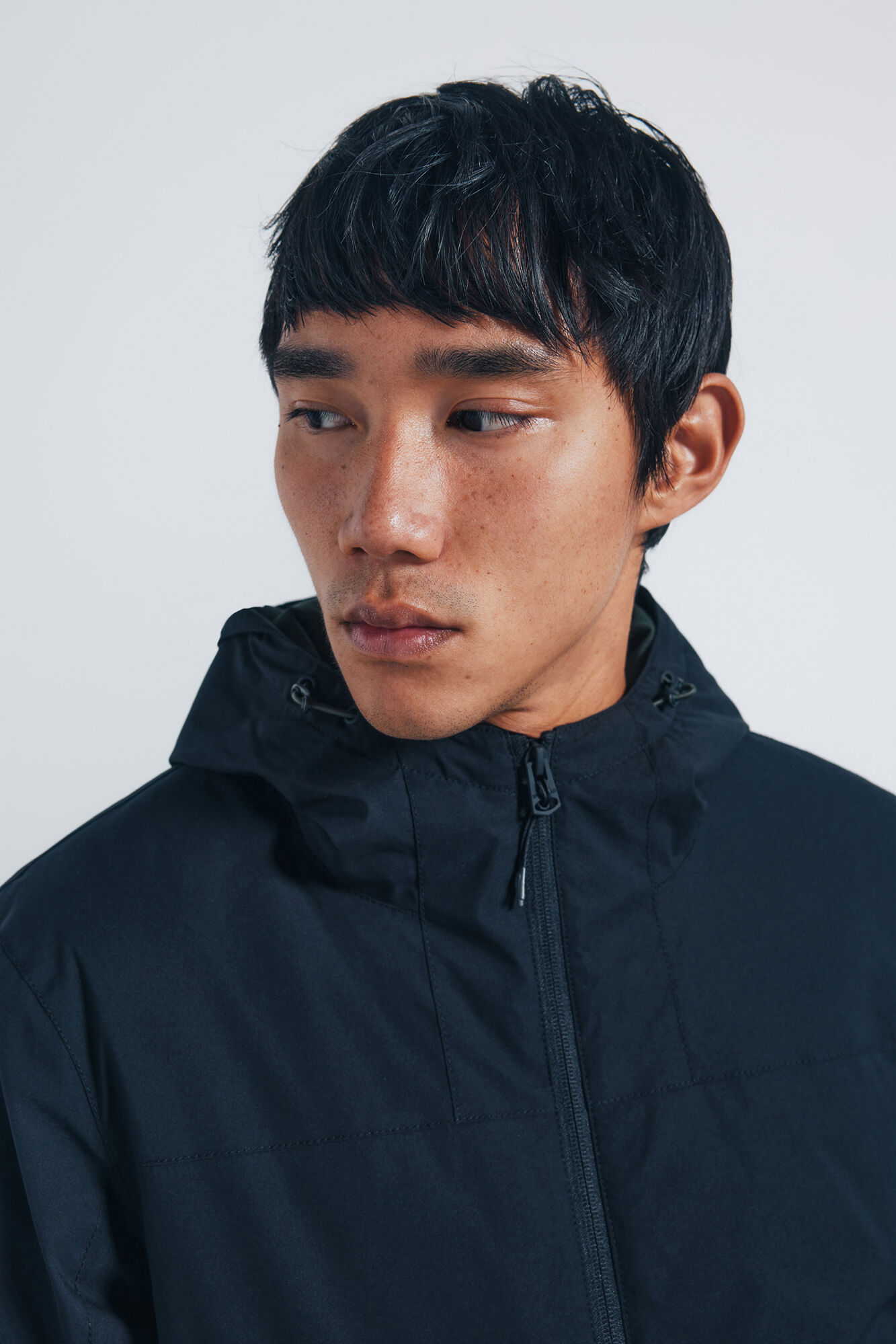 Springfield Chamarra t&eacute;cnica acolchado negro