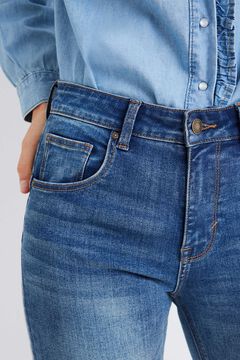 Springfield Jeans Skinny Push up azul