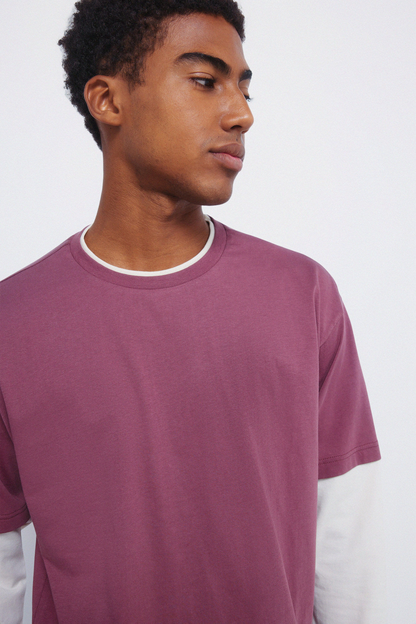 Springfield Playera de manga larga doble