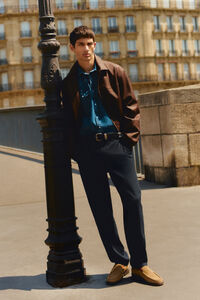 Springfield Pantalón chino vestir confort slim fit