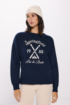 Springfield Sudadera "Springfield" marino