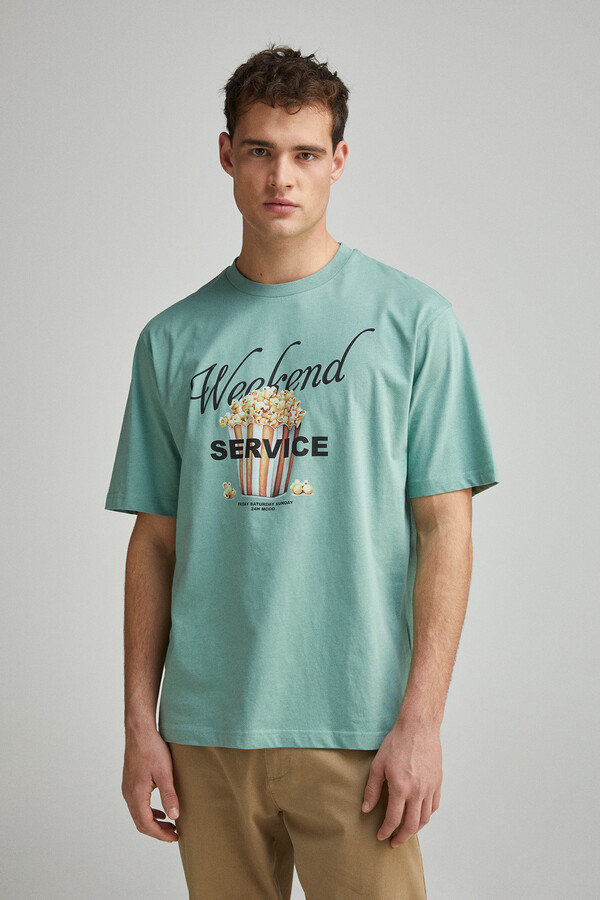 Springfield Playera weekend service verde