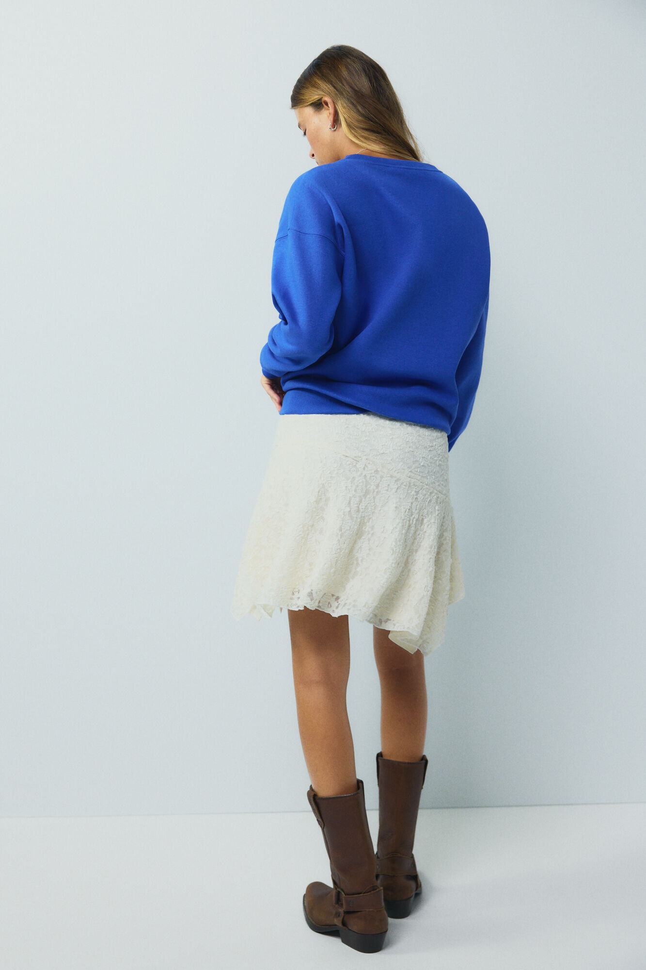 High Spirits Falda Mini Faerie marfil