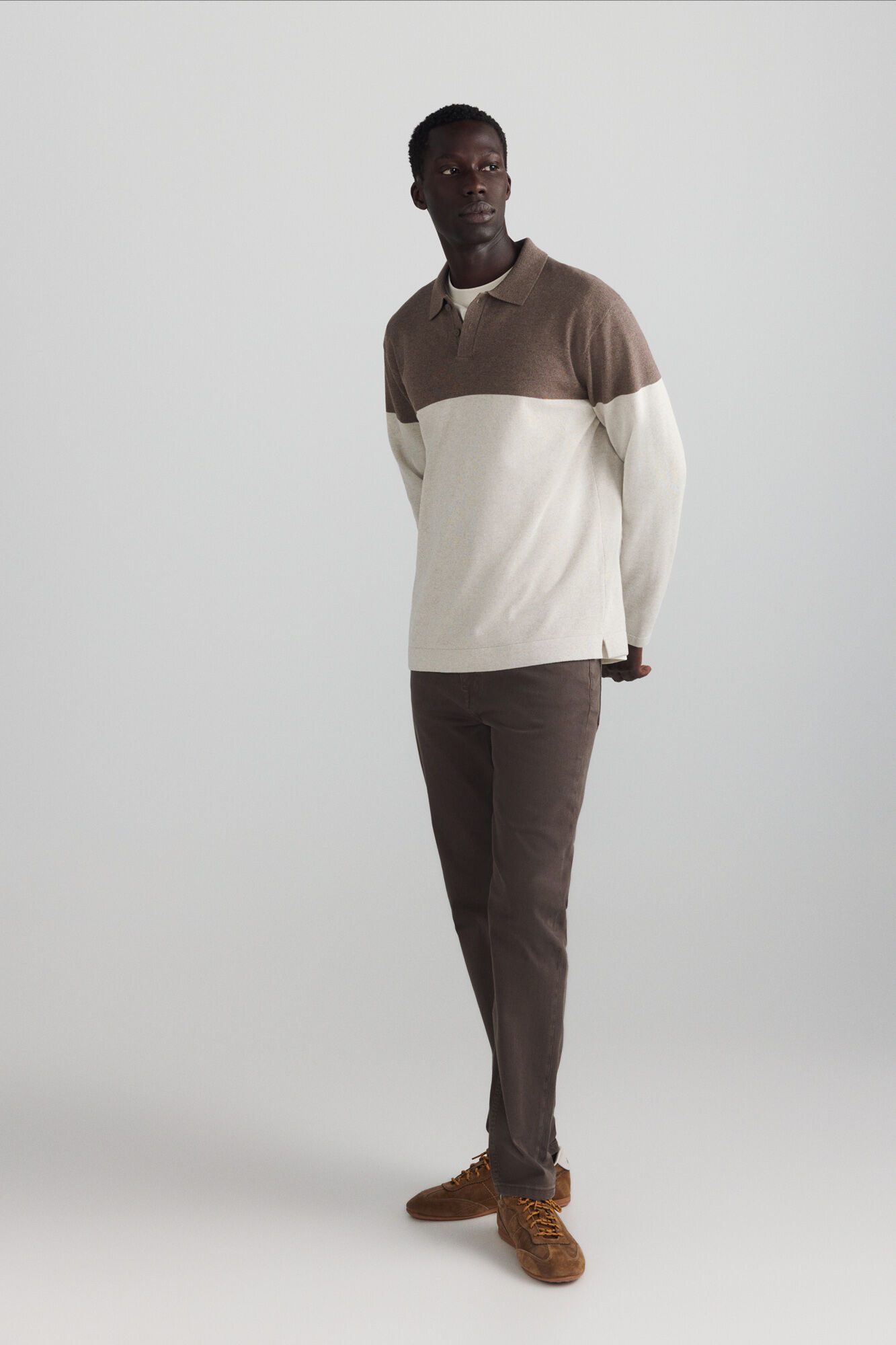 Springfield Pantal&oacute;n de 5 bolsillos slim lavado