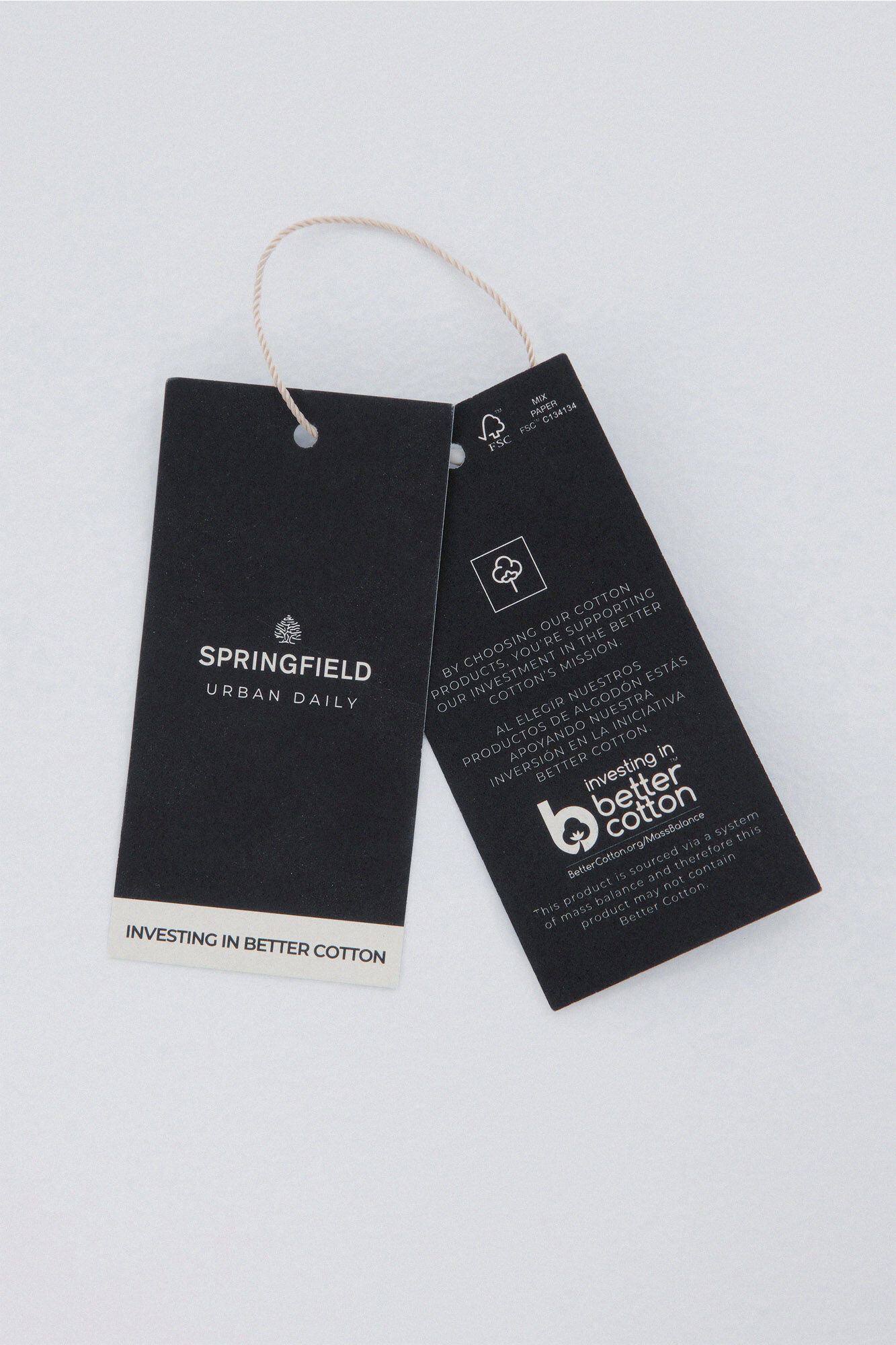 Springfield Playera de popel&iacute;n gris