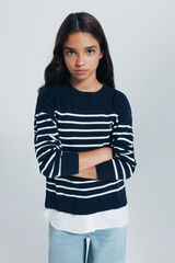 Springfield Kids Suéter marinero niña azul