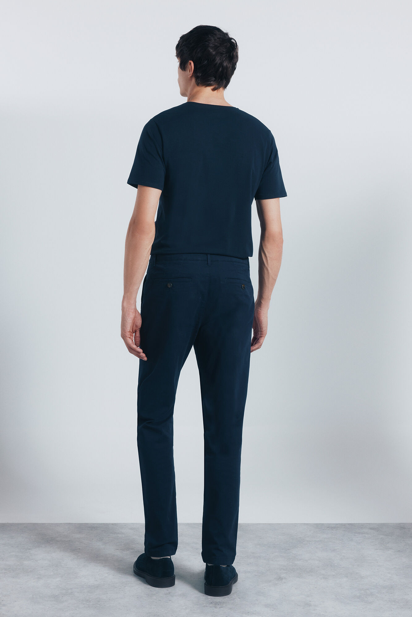 Springfield Pantal&oacute;n slim fit lavado azul