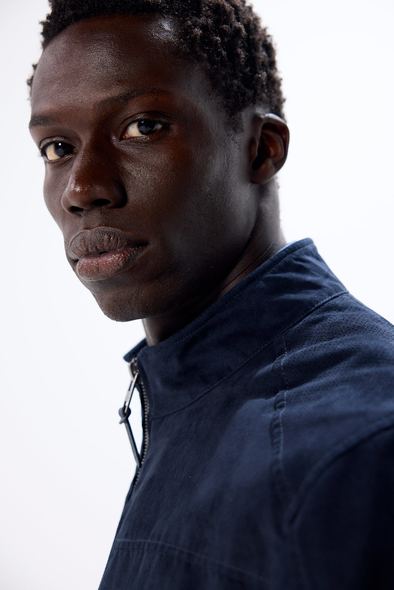 Springfield Chamarra efecto ante marino