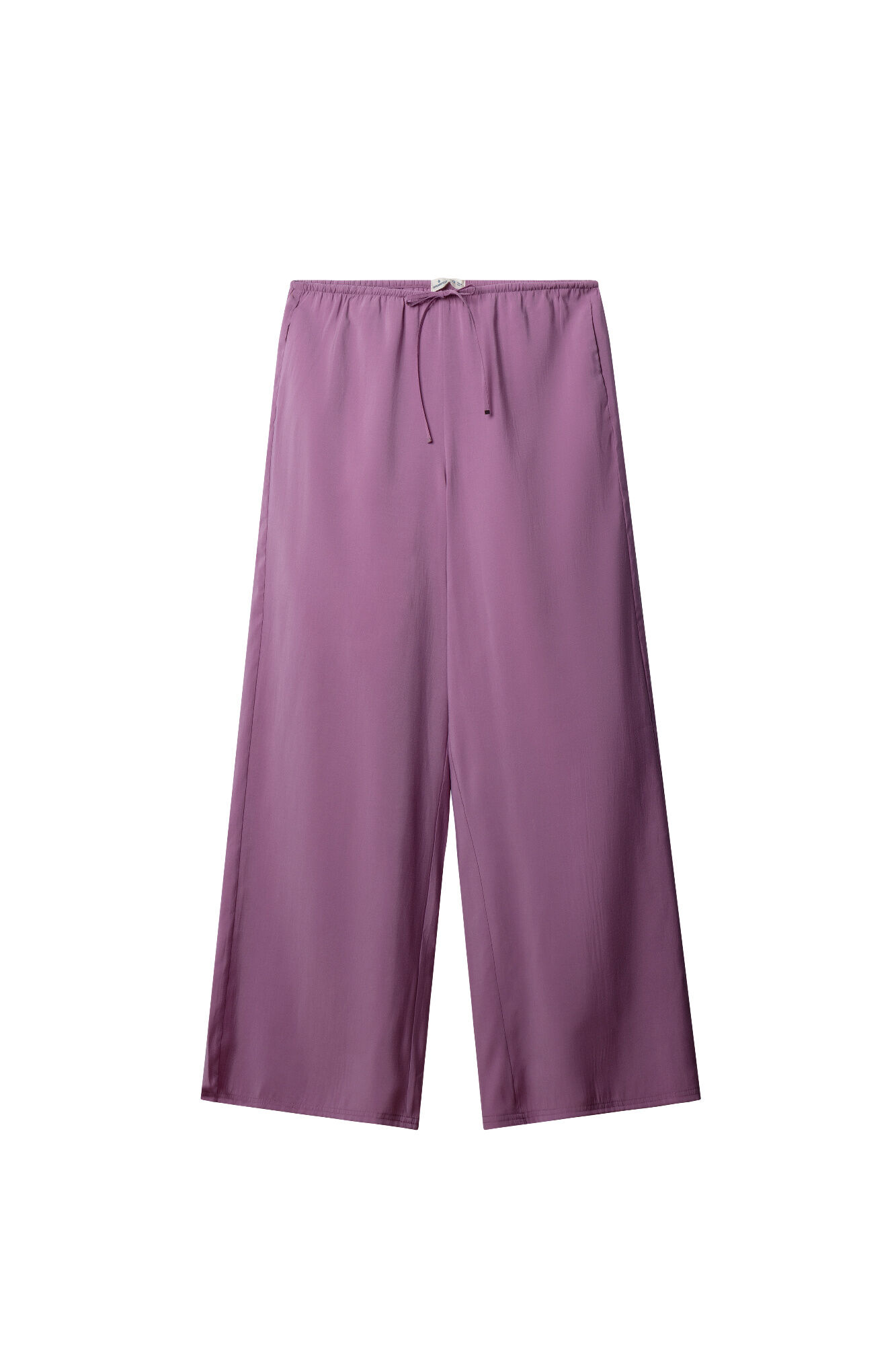 Springfield Pantal&oacute;n jogger wide leg morado/lila