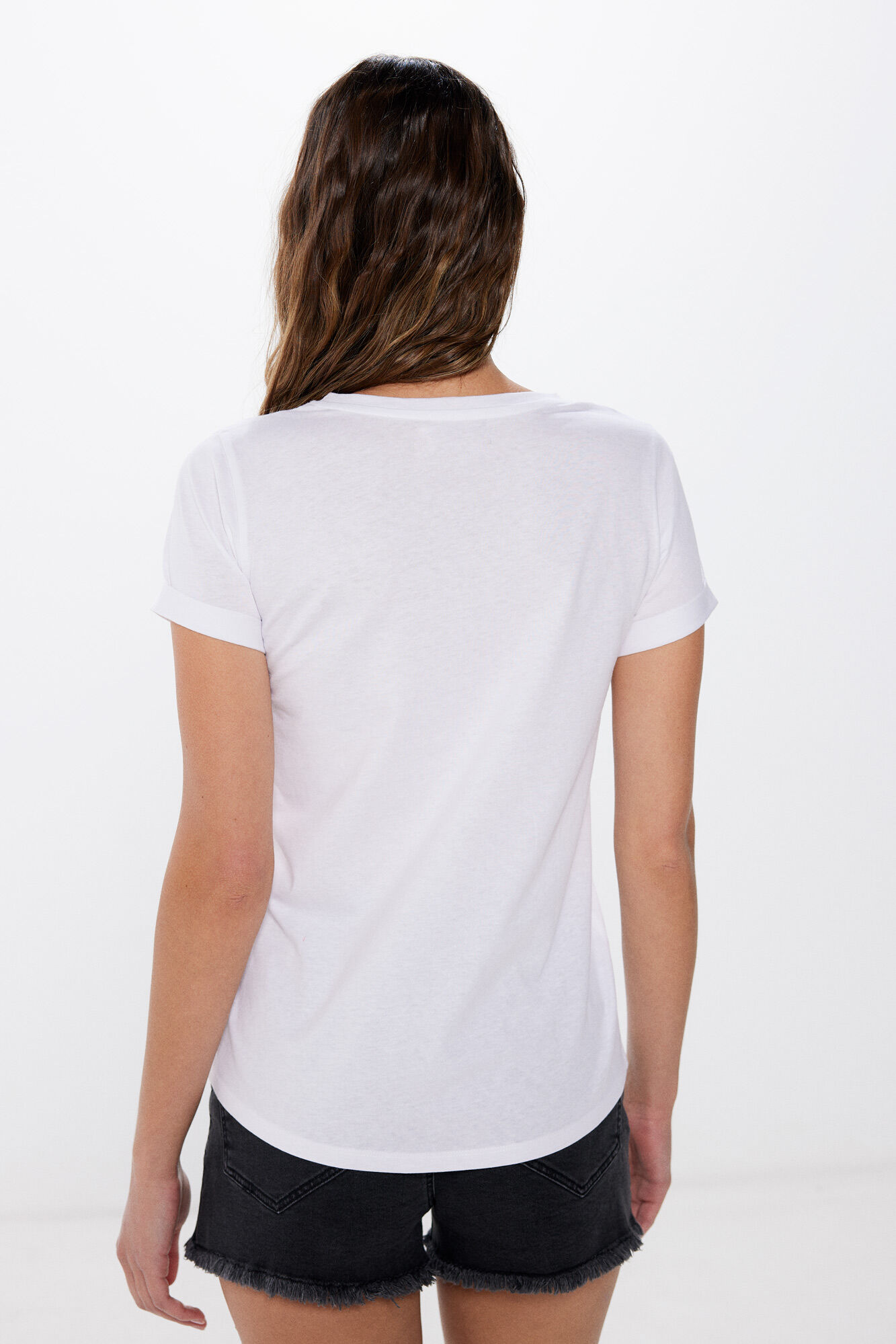 Springfield Playera "Stay wild" natural