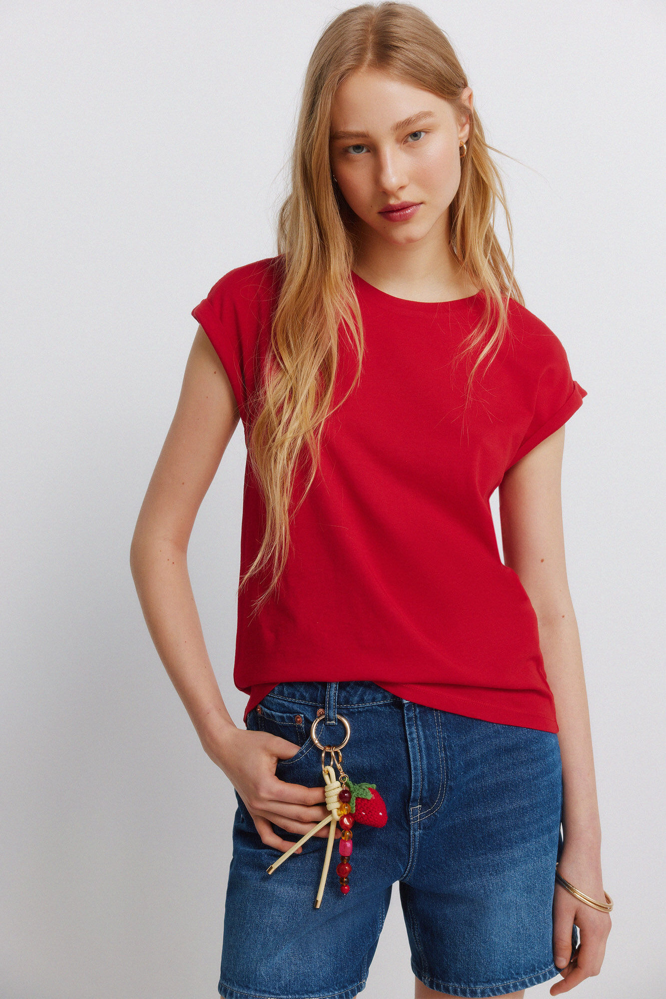 Springfield Playera de crochet de hombro